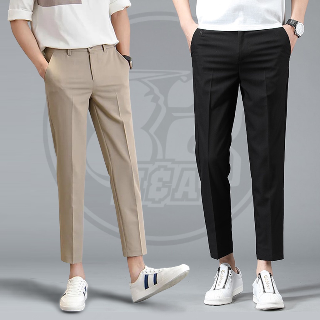 ANKLE PANTS CELANA ANKLE PANTS PANJANG PRIA CELANA ANKLE PANTS SLIM FIT CELANA SIRWAL