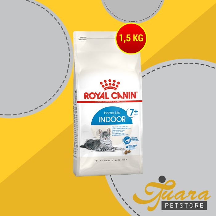 Cat Food Makanan Kucing Royal Canin Home Life Indoor 7+ 1,5 Kg