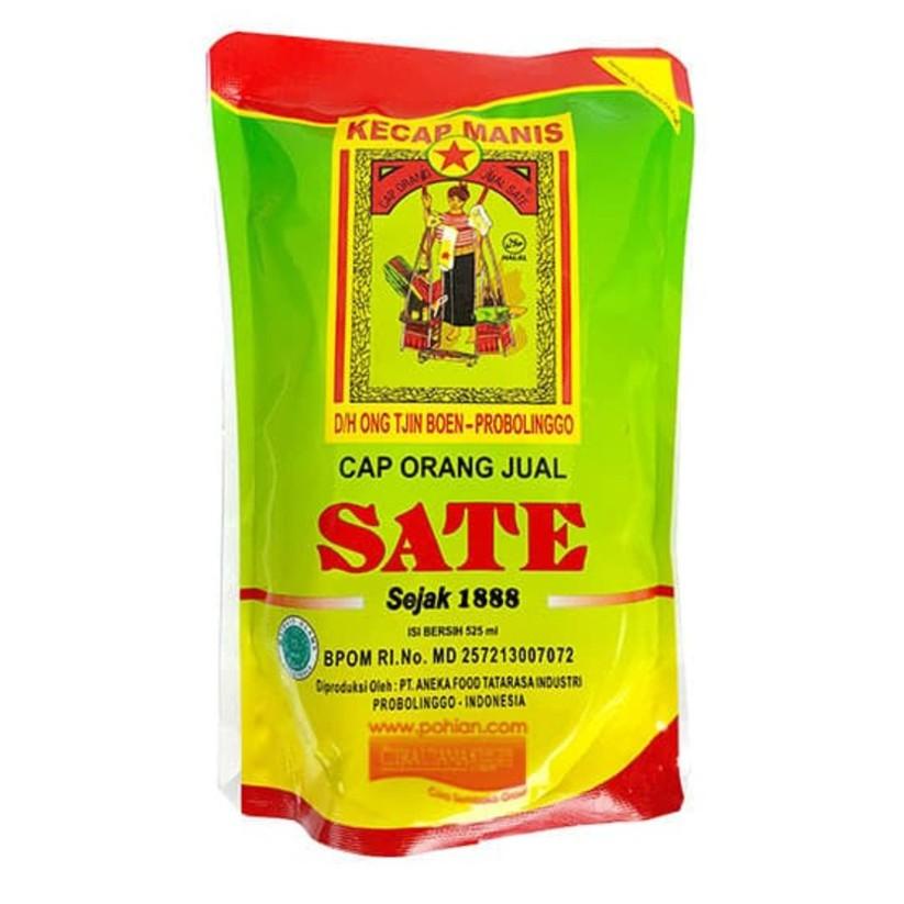 

● Kecap Manis Cap ORANG JUAL SATE Refill besar 525ml asli probolinggo ㄸ