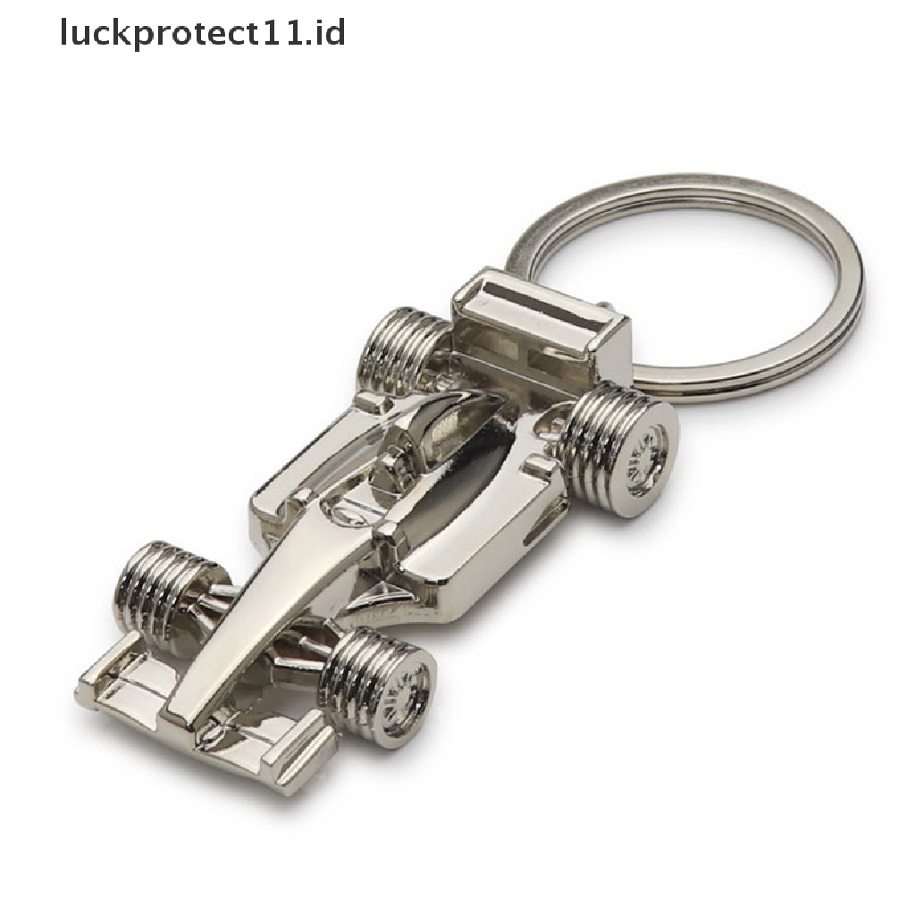 /Fashion Hot// Fashion// F1 Gantungan Kunci Hadiah Aktivitas Balap Kepribadian Liontin Kunci Gesper Warna Silver Gantungan Kunci Mobil Perhiasan Pria Keyring.