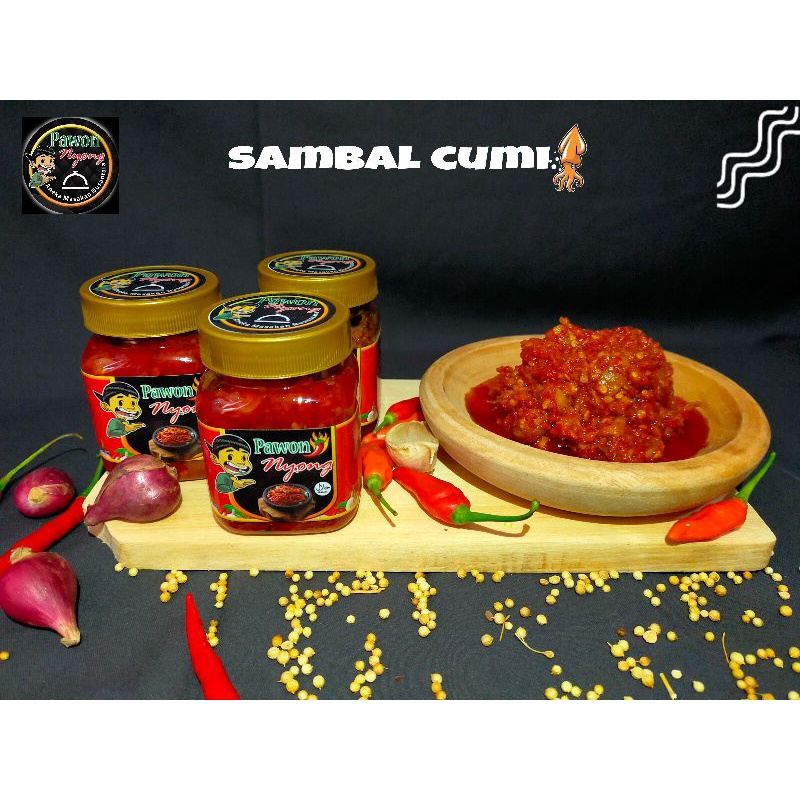 

Sambal Cumi Original / Sambal Cumi/ Sambel Cumi khas Pawon Nyong