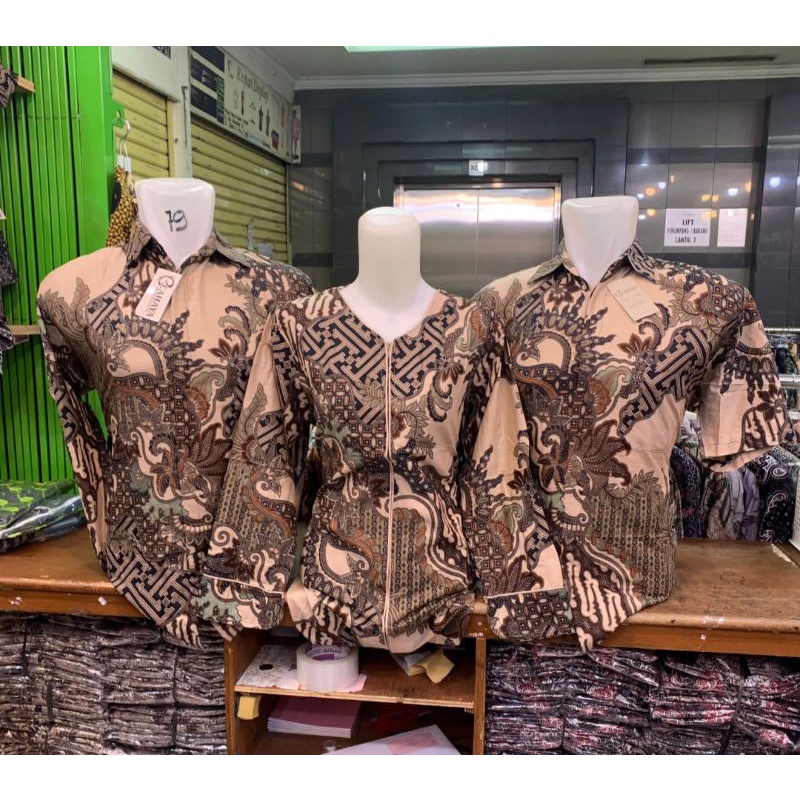 BATIK blouse ATASAN WANITA  SATUAN KATUN PREMIUM murah