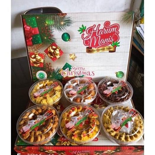 

ADA [PROMO]HAMPERS KUE KERING NATAL 2022 ISI 6 TOPLES / PAKET KUE WF54634ER