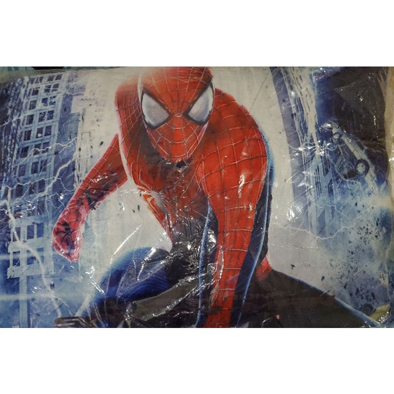 Bantal tidur anak karakter spiderman frozen wonder women upin ipin
