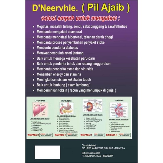 PROMO 2 BOTOL D - NEERVHIE (GRATIS ID MEMBER) PIL HITAM ASLI dari MALAYSIA