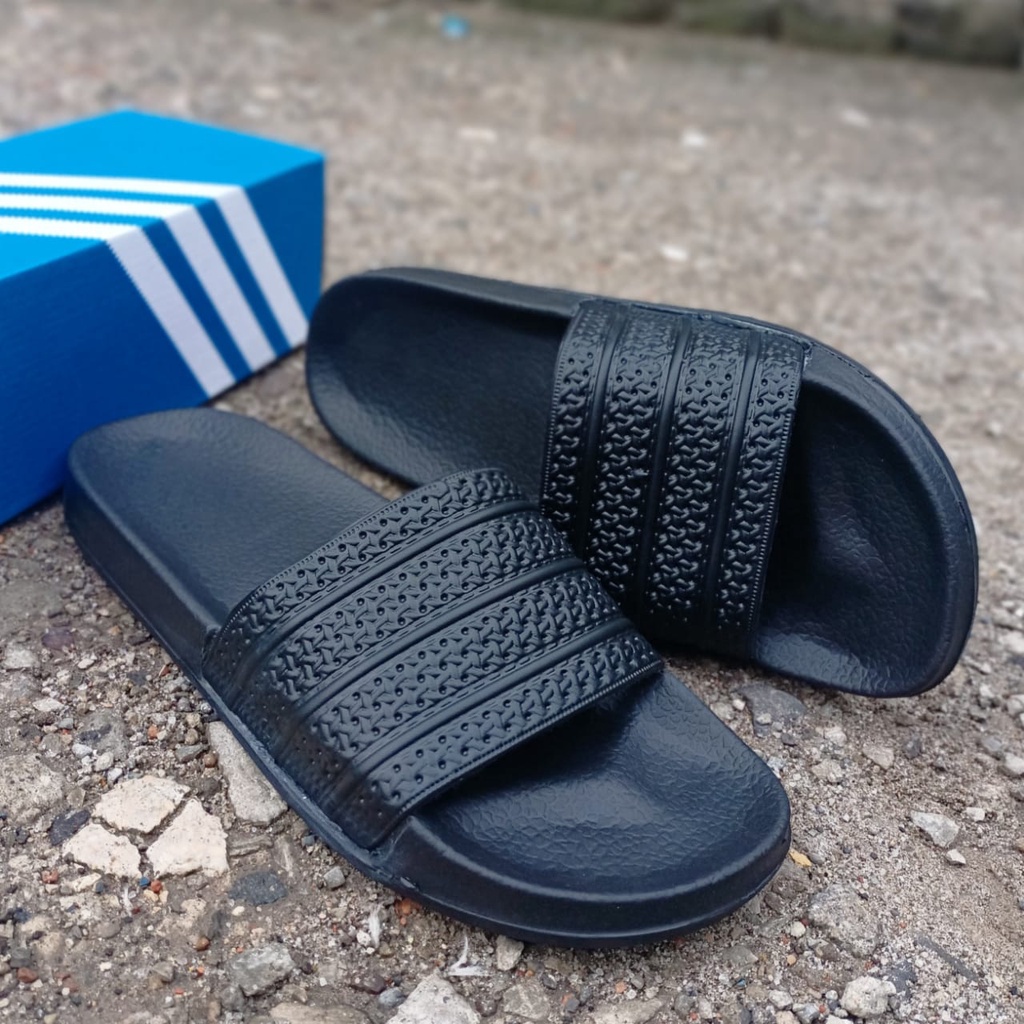 SANDAL KARET SLIP ON ADIDAS SUPERSTAR-SANDAL ADIDAS SUPER STAR SLIP IN IMPORT/SANDAL PRIA ADIDAS SUP