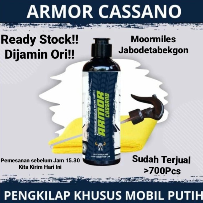 Wash Moormiles Pengkilap Dan Pembersih Mobil Putih Armor Cassano
