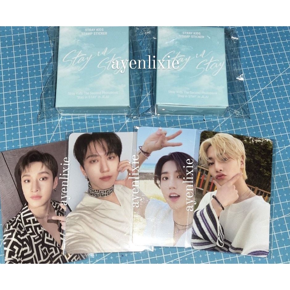 POB pc benefit stay in jeju bangchan han changbin jeongin ayen I.N stamp sticker official straykids
