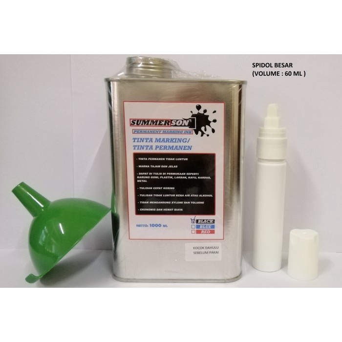 

Tinta Tinta Spidol Marking Ink Murah Summerson 1 Liter-Spidol Besar
