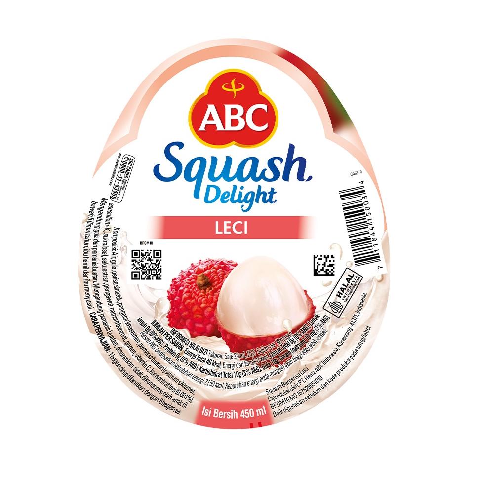 

ㅒ ABC Sirup Squash Delight Leci 450 ml - Multi Pack 4 pcs ☾