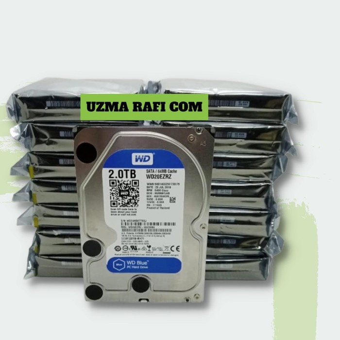 Hardisk /HDD 2TB WD Blue SATA 3.5 Inchi For Computer -HDD 2TB WD