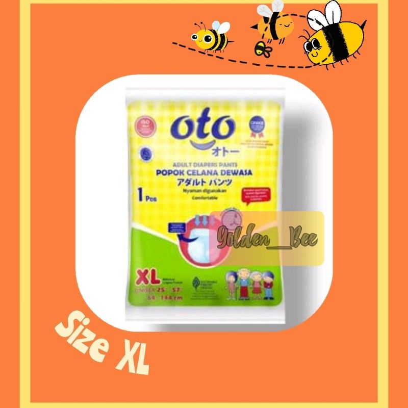 OTO adult pants popok dewasa tipe celana sachet min pembelian 10 pcs ya kak terimakasih