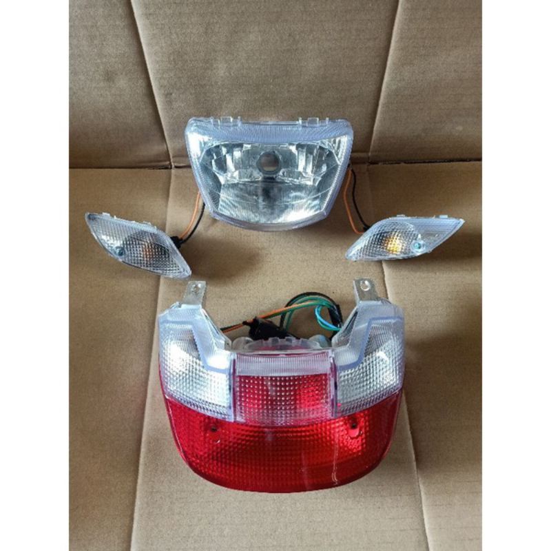 Paket Komplit Lampu Vega R Lama Fiz R Reflektor Depan Sein Depan Stoplamp Rem Vega R Fiz r