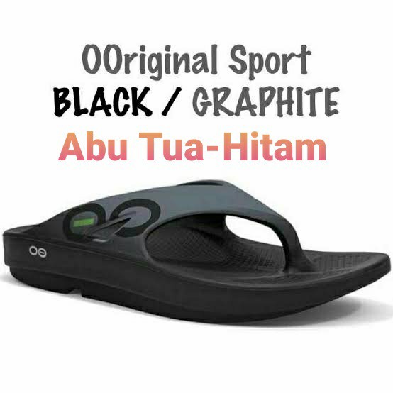 Sandal Kesehatan Oofos Sport 100% Asli U/ Plantar Fasciitis - W .Letha