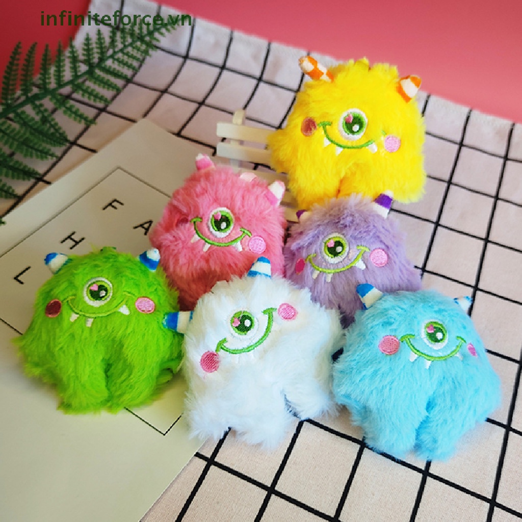 [INVN] Kreatif Lucu Mewah Mata Besar Monster Gantungan Kunci Kartun Mewah Liontin Gadis Tas Aksesoris [VN]