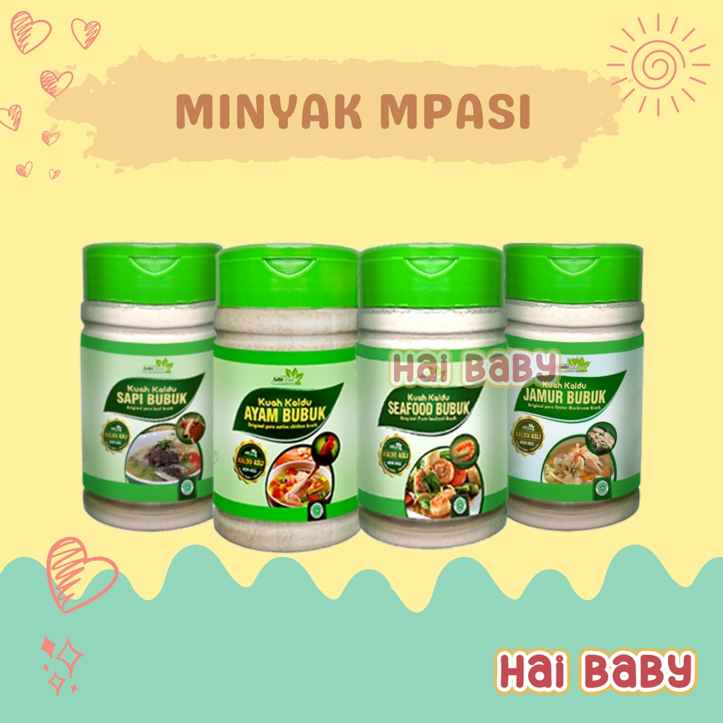 

Sanfood - Kaldu MPASI Non MSG Non Pengawet / Kaldu Ayam Sapi Jamur Seafood / Kaldu Sehat Alami
