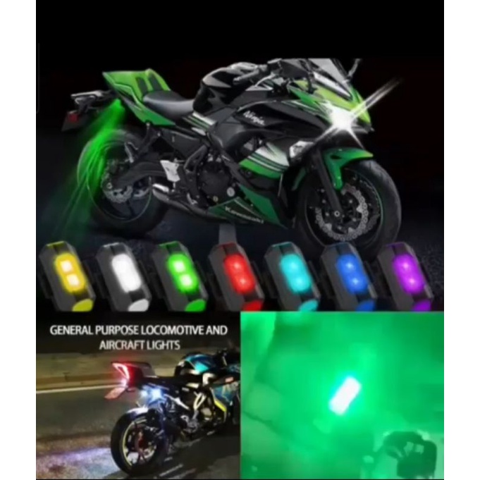 LAMPU PESAWAT / LAMPU KEDIP MOTOR UNIVERSAL