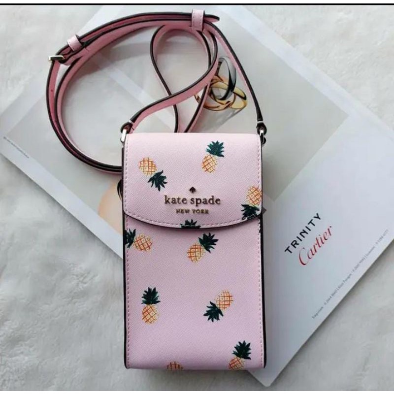 ks phone bag pineapple print