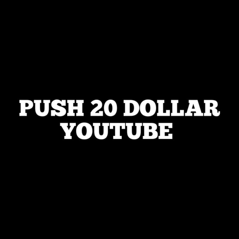 push 20 dollar youtube