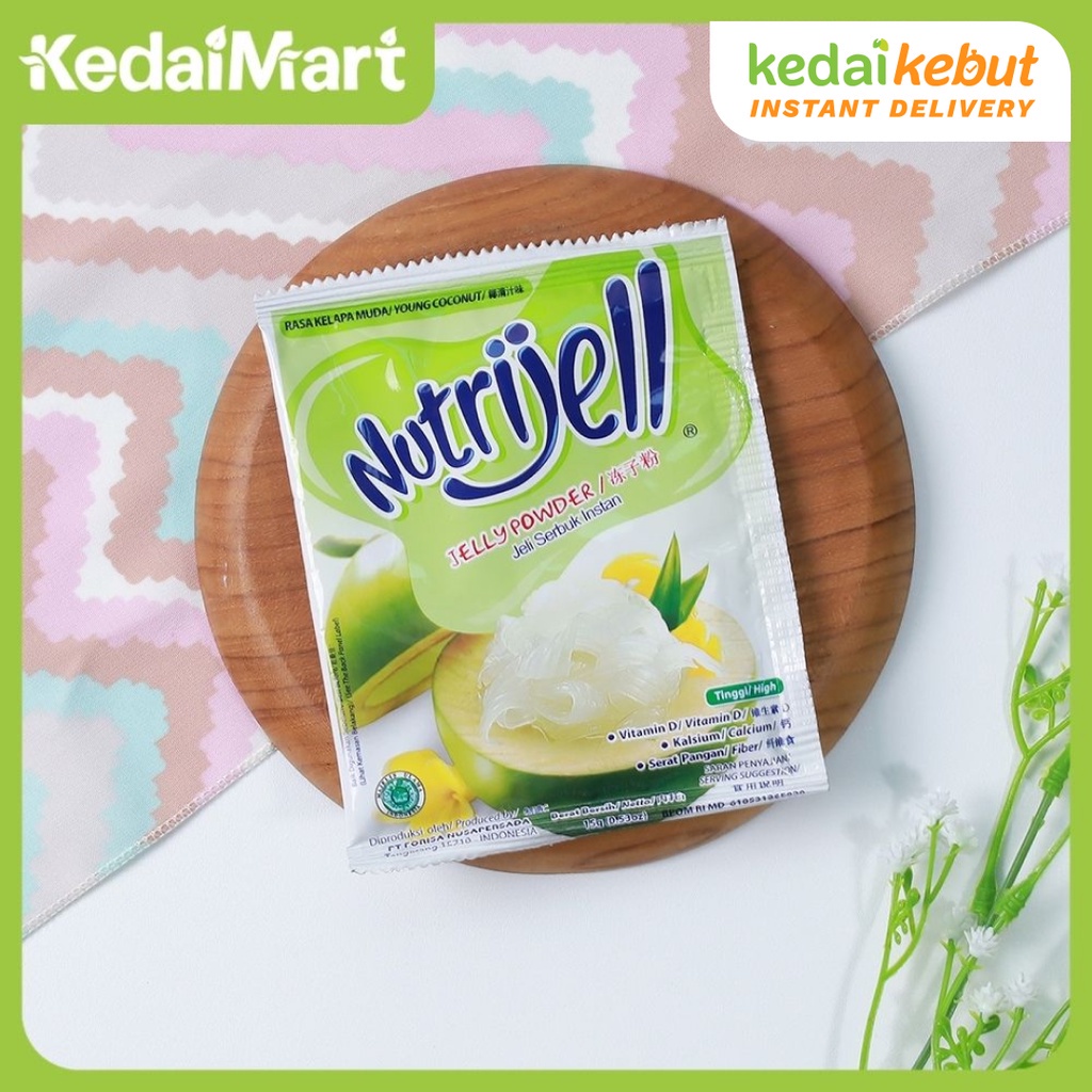 

Jelly Powder Nutrijell Rasa Kelapa Muda 15 Gram