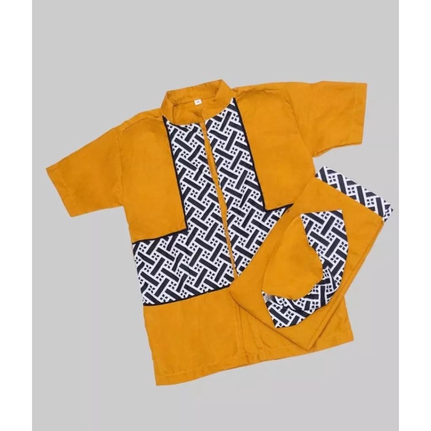PROMO BAJU KOKO ANAK/SETELAN MUSLIM ANAK LAKI-LAKI/SETELAN BAJU MUSLIM BATIK ANAK MODEL TERBARU