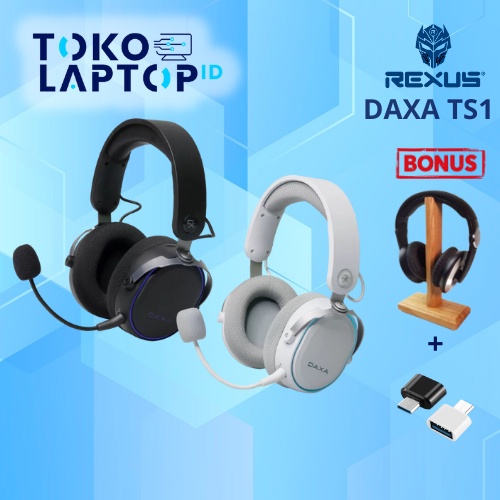 Rexus Daxa TS1 Wireless Gaming Headset With Equalizer