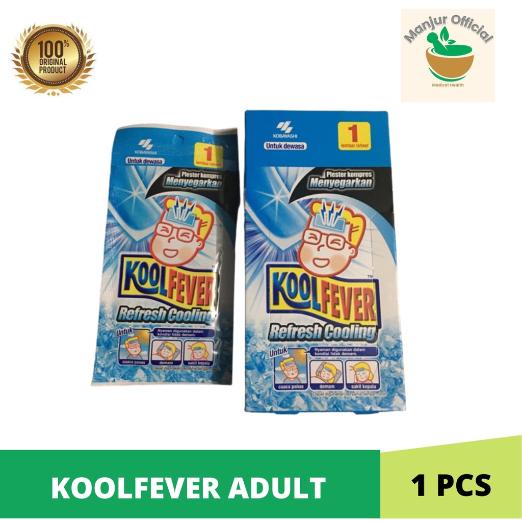 Kool Fever Dewasa Per Sachet Plester Kompres