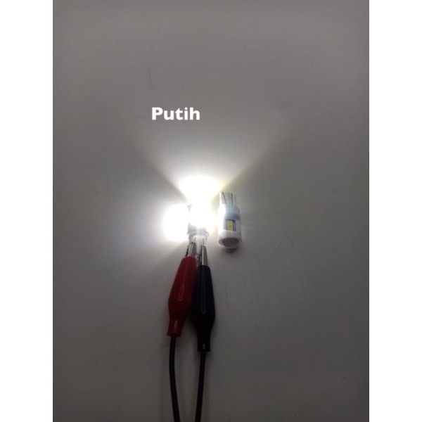 Lampu Sen Senja T10 Motor Mobil ARUS AC/DC 12VOLT Model Keramik Nyala Diam Super Terang New