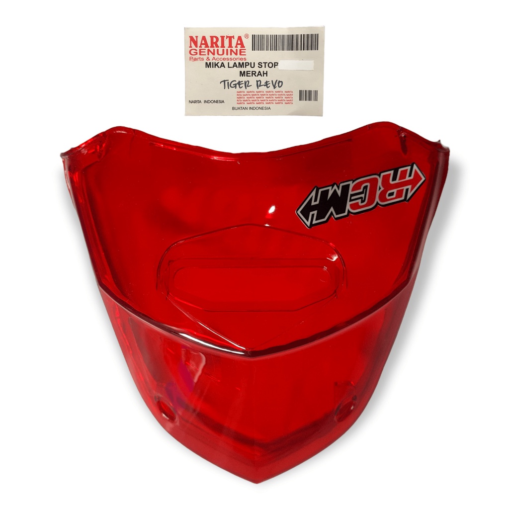 MICA MIKA KACA LENSA STOP LENS LAMP REM BLK BLKG HONDA TIGER REVO TIREV GEN 1 AWAL PERTAMA 2007 2008 KCJ WARNA RED MERAH BEST QUALITY BAHAN TEBAL JAMINAN KUALITAS