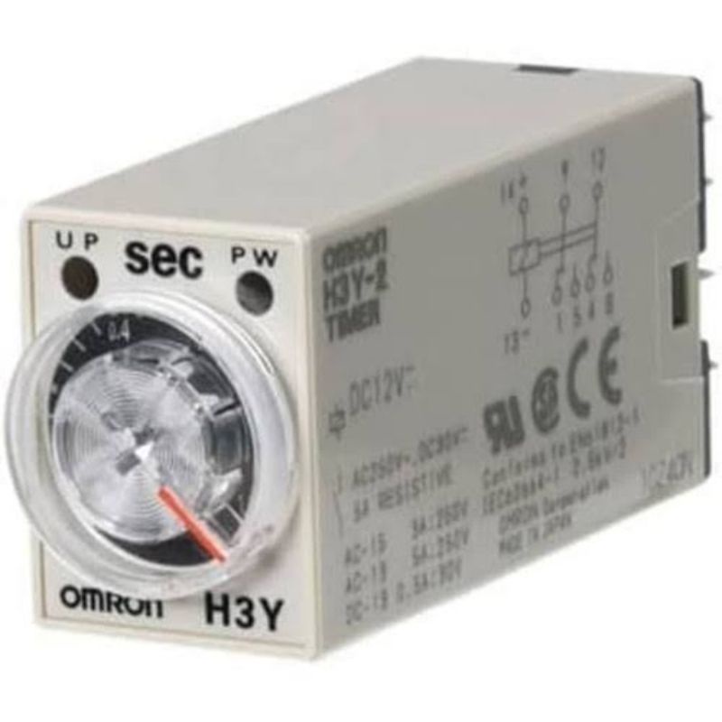 H3Y-2 220VAC Omron Original Mini Timer Omron H3Y-2 220V Ori Omron