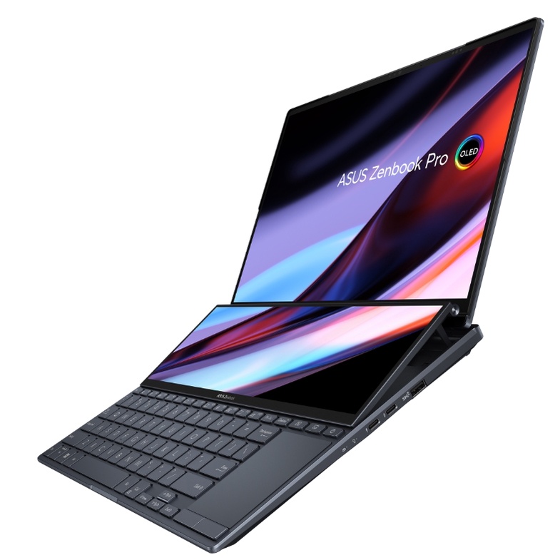 ASUS ZENBOOK PRO 14 DUO OLED UX8402ZA INTEL CORE i7 12700H RAM16GB SSD512GB 2.8K WINDOWS 11 DAN OHS 2021 ORIGINAL