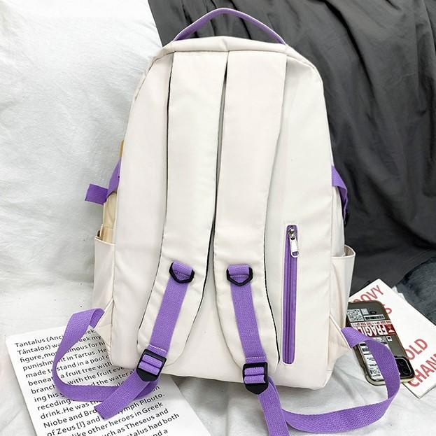 Tas Ransel Sekolah Korean Style Simple Import WATERPROOF A180