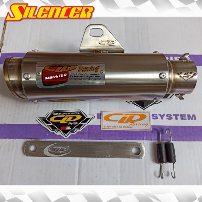 silencer knalpot cld silencer only monster original