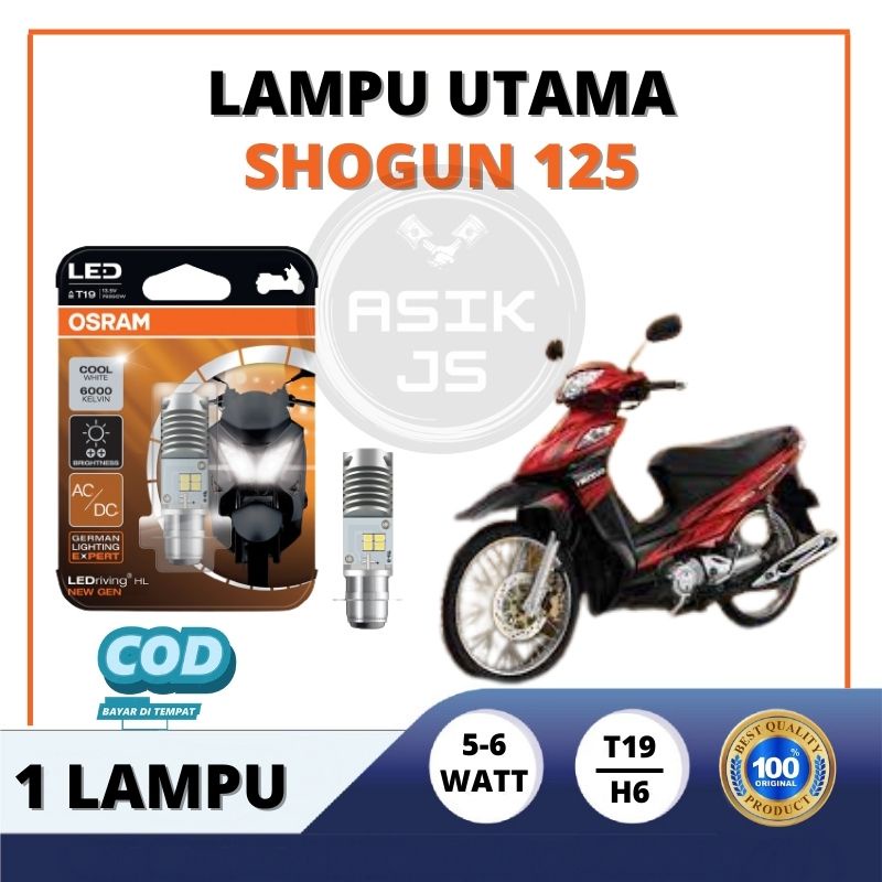 Lampu Depan Bohlam SHOGUN 125 OSRAM ORIGINAL