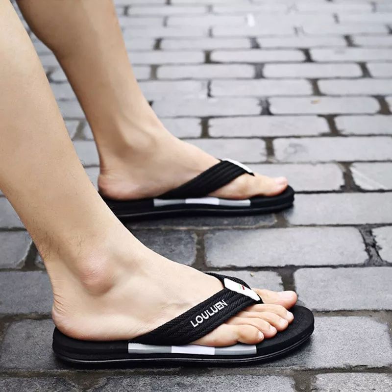 Sandal Jepit Pria Casual Louleun Webing | Sandal Jepit Distro