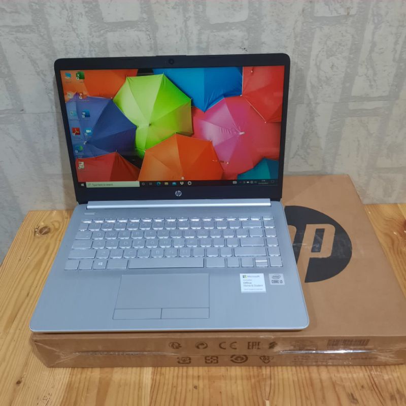 Laptop Hp 14s-cf3039TU intel Cor i3-10110u Ram 4Gb/HDD 1TB/SSD 256Gb  Keyboard Backlight Super Slim