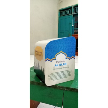 Kotak amal Kecil Bahan Hardboard Satuan