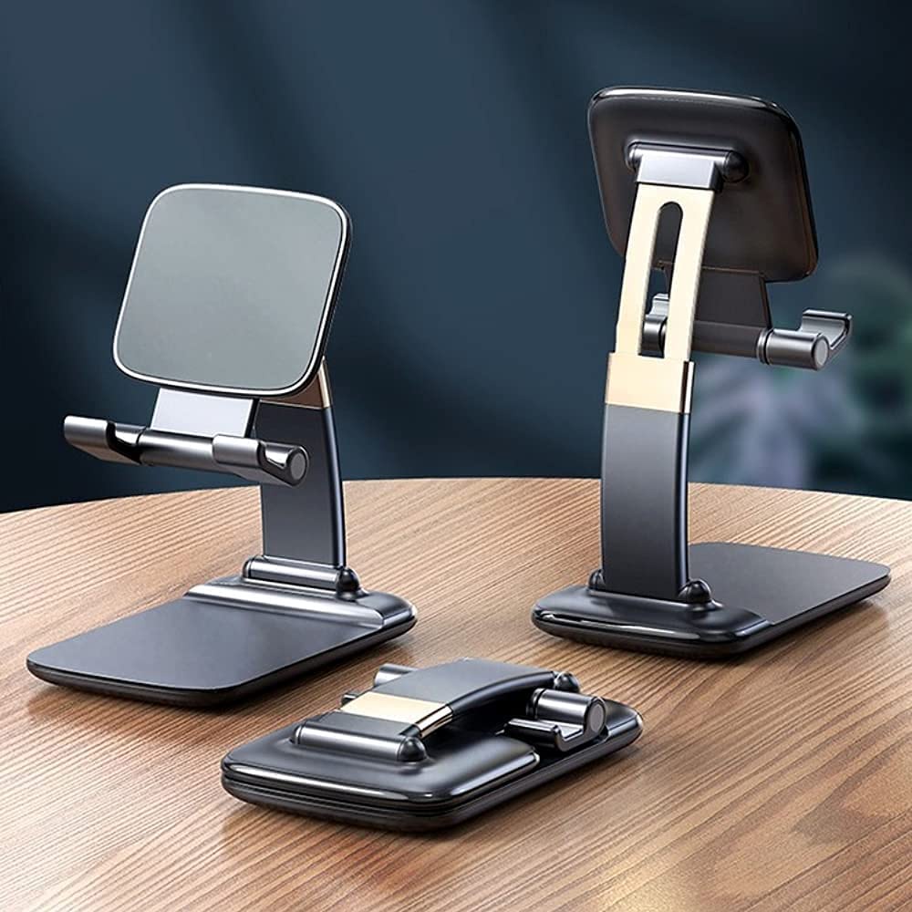 Stand Holder lipat HD-23 folding desktop Phone Liftable Foldable HD23 Universal penyangga HP Tablet Lengkung. LS