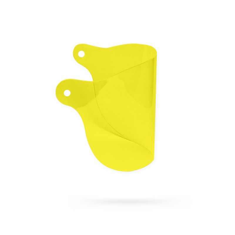 ISNOT HELMET YELLOW FLAT VISOR - Kaca Visor Helm Bell Bullit Custom Akrilik base