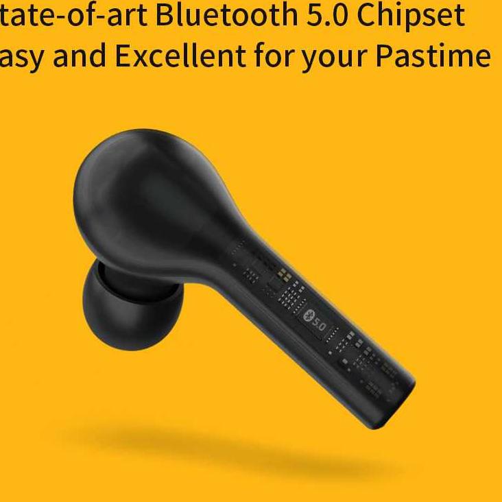 Rekomendasi QCY TWS Bluetooth Earphone with Charging Case - QCY-T5