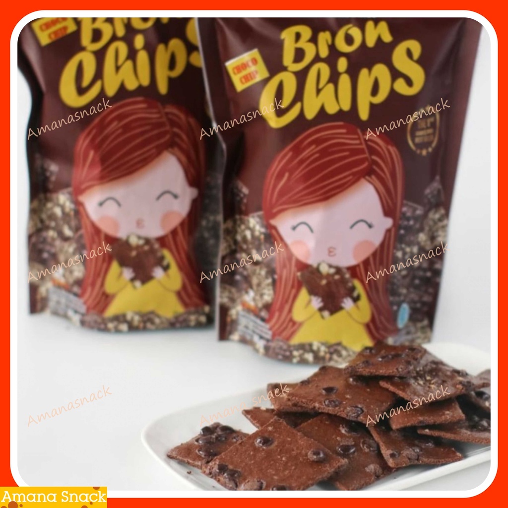 TERLARIS &amp; TERPERCAYA - BRONCHIPS - Choco chips, Green tea, Keju, Kacang, Moccachino