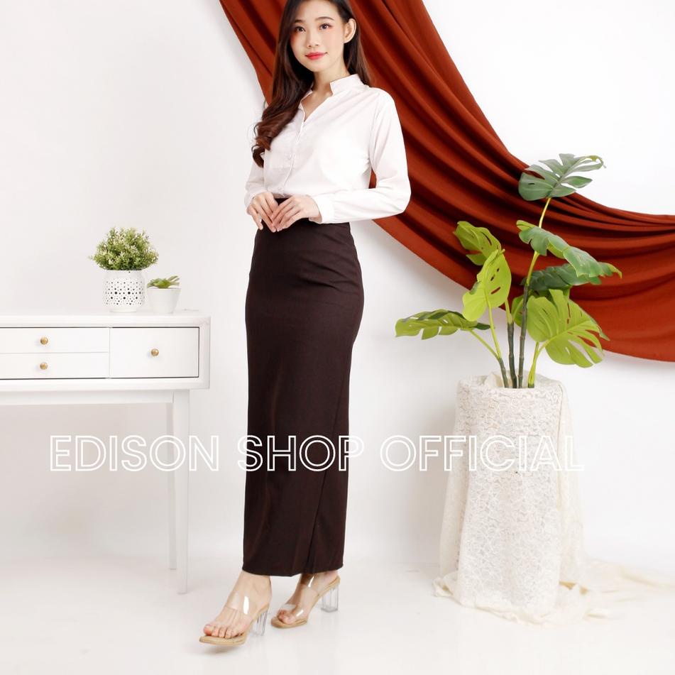Harga Spesial Rok Panjang Kerja Wanita Kantor / Rok Span Kerja Wanita / Rok Span Panjang Kantor Wani
