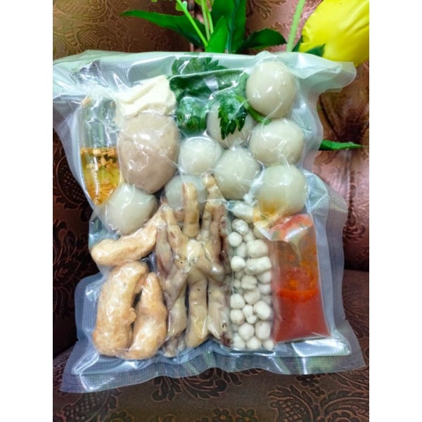

Cilok Goang Full toping + bumbu