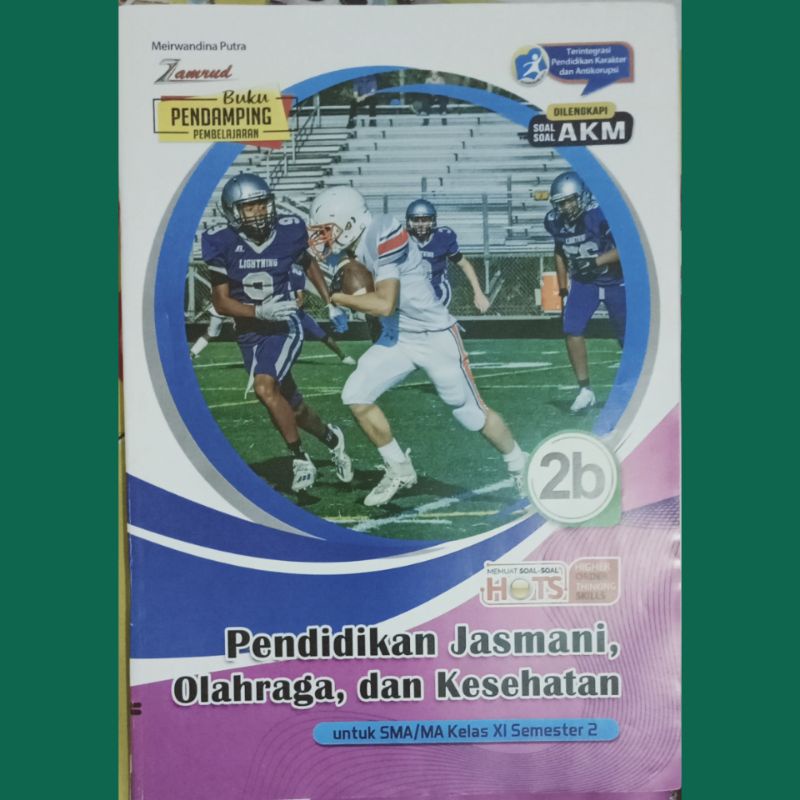 

LKS Pendidikan Jasmani, Olahraga, dan Kesehatan untuk SMA/MA kelas 11 semester 2