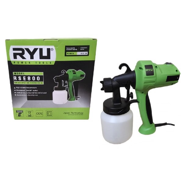 Ryu Spray  Gun Electric / Semprotan Cat Listrik Elextrik 800ml