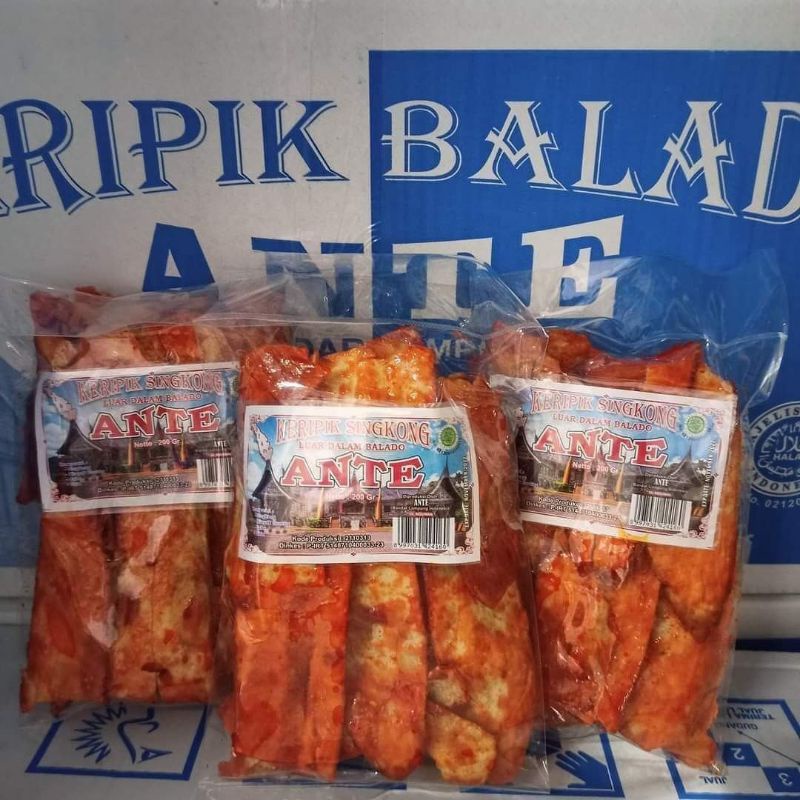 

SNACK KRIPIK BALADO ANTE 200 gr