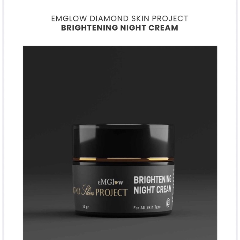 EMGLOW DSP BRIGHTENING NIGHT CREAM