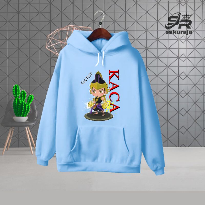 sweater hoodie anak karakter ML Gatot kaca/umur 3-17 tahun