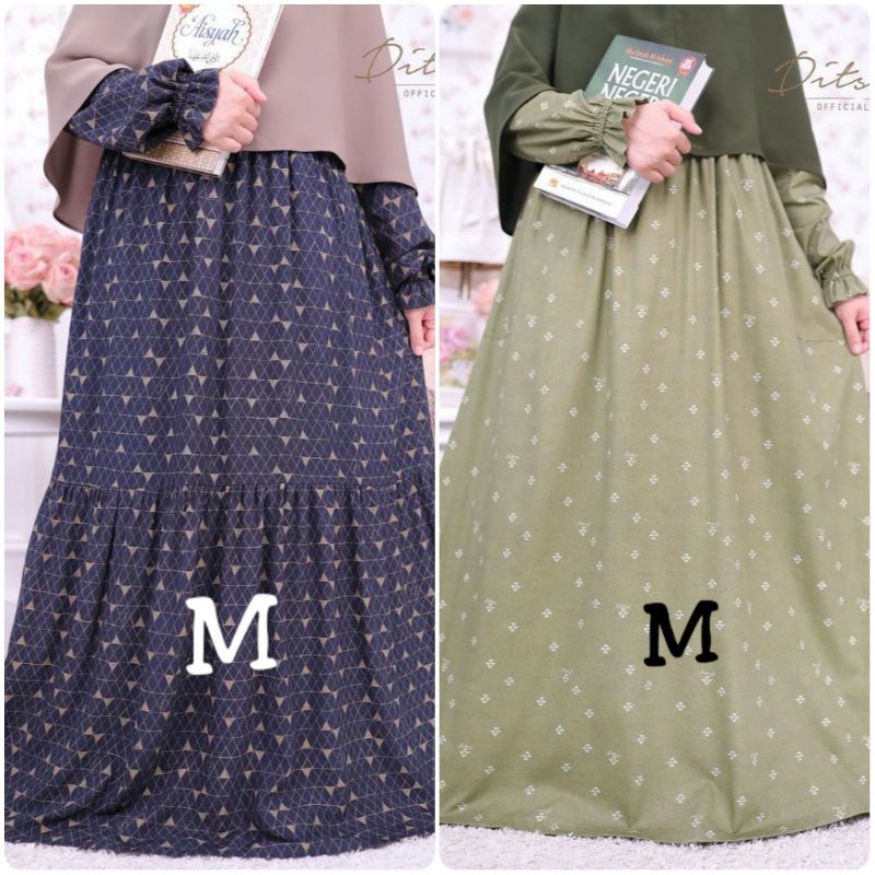 Ditsy Official Mileva Midnight size M