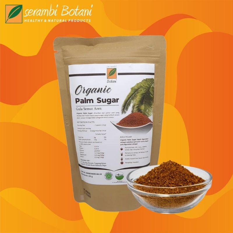

Gula Aren Asli Bubuk Serbuk Organik 225gr Serambi Botani